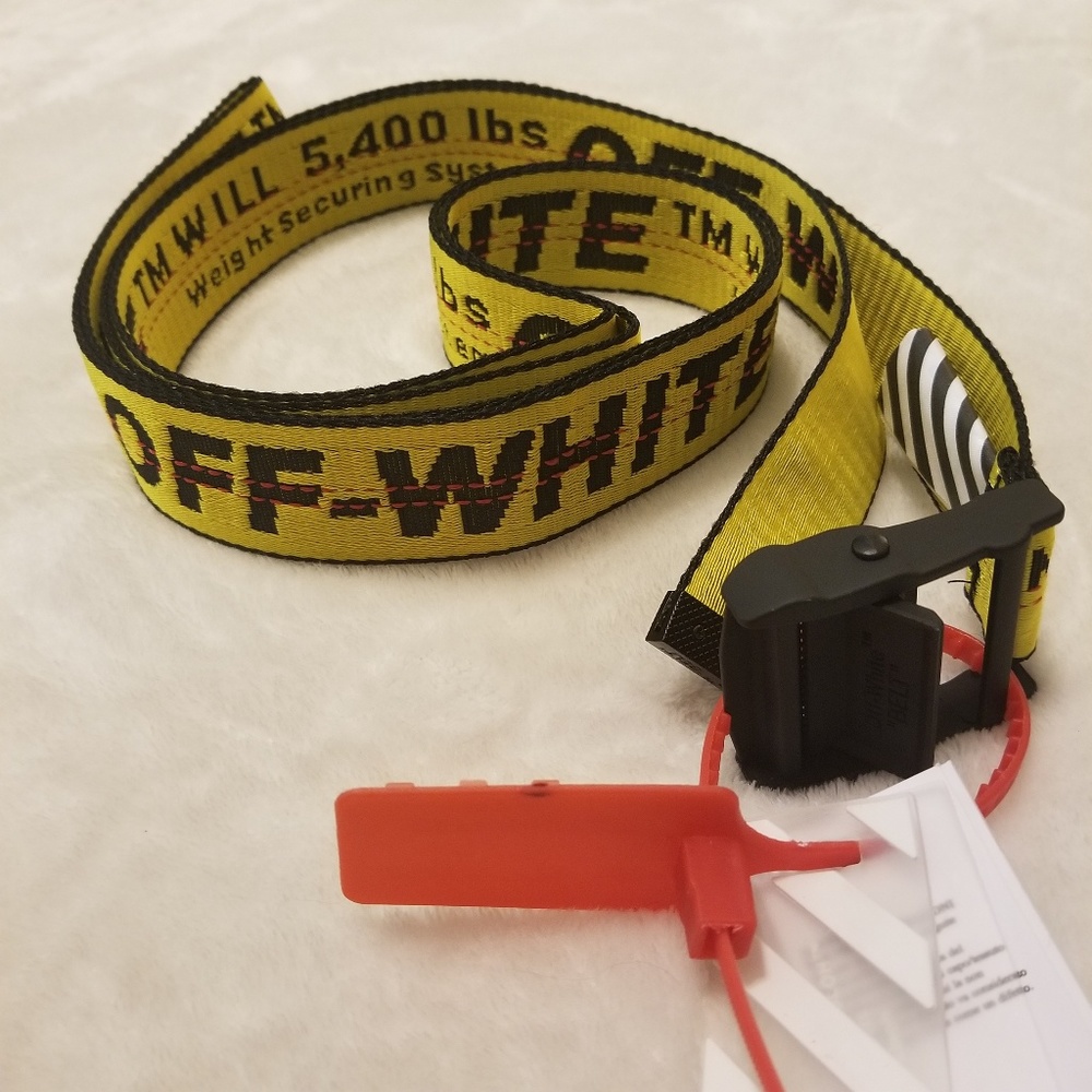 Authentic Off-White Industrial Belt
